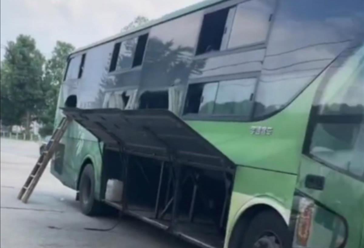 大巴車最新視頻，自然之旅的心靈探索，重拾寧靜的旅程